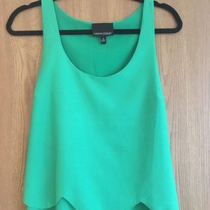 Green Cynthia Rowley Tank